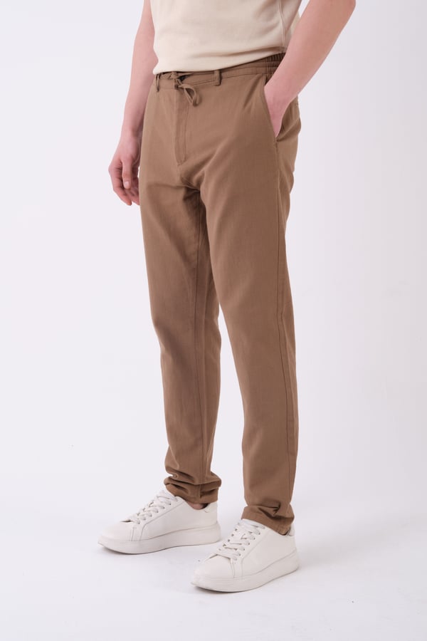 Erkek Keten Pantolon