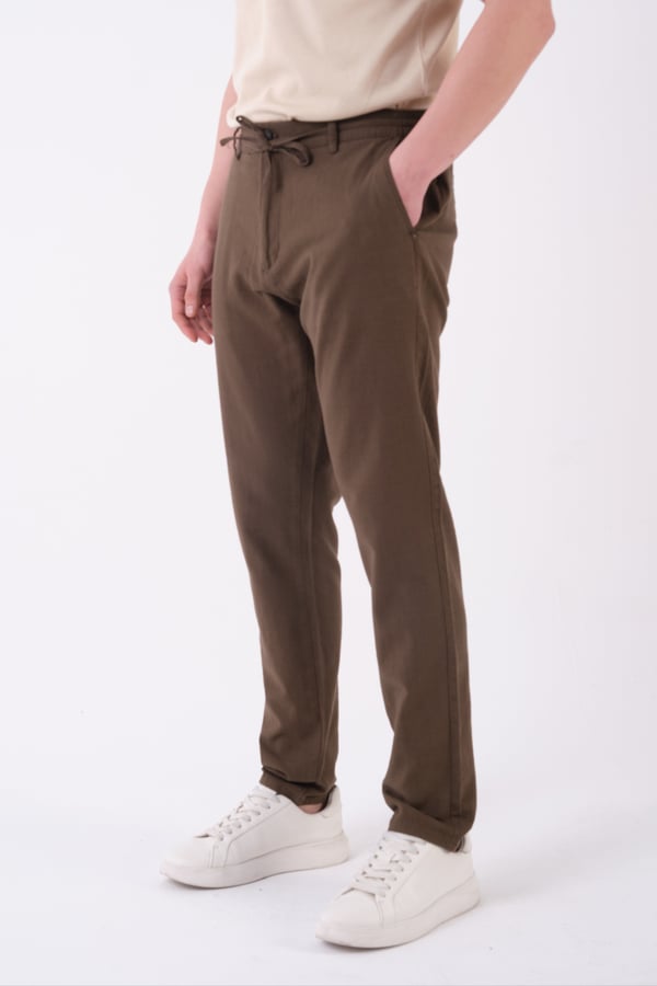 Erkek Keten Pantolon