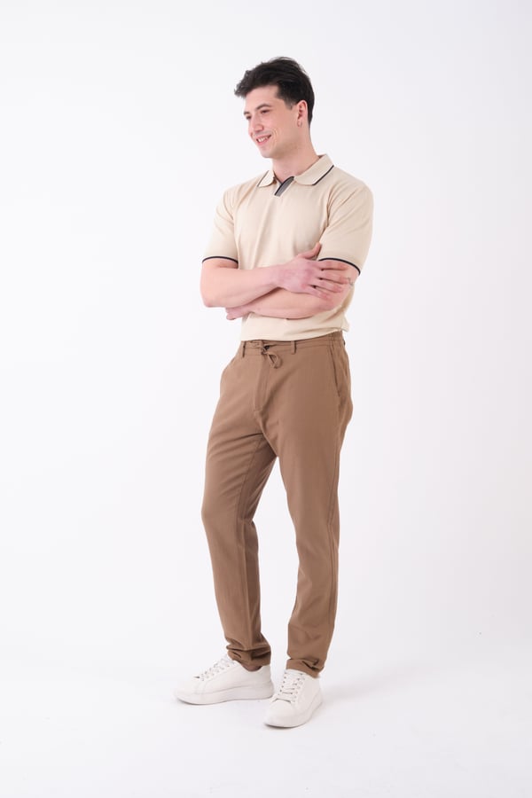 Erkek Keten Pantolon