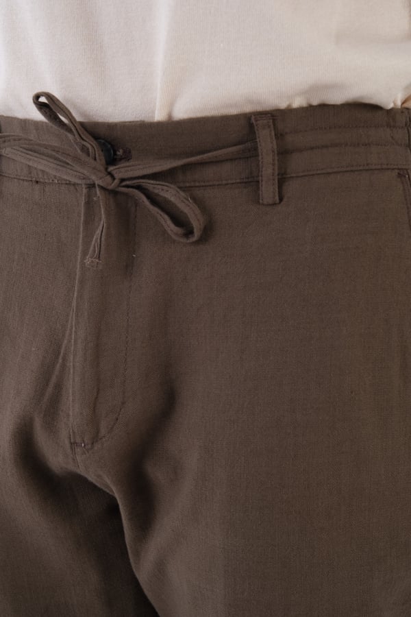 Erkek Keten Pantolon