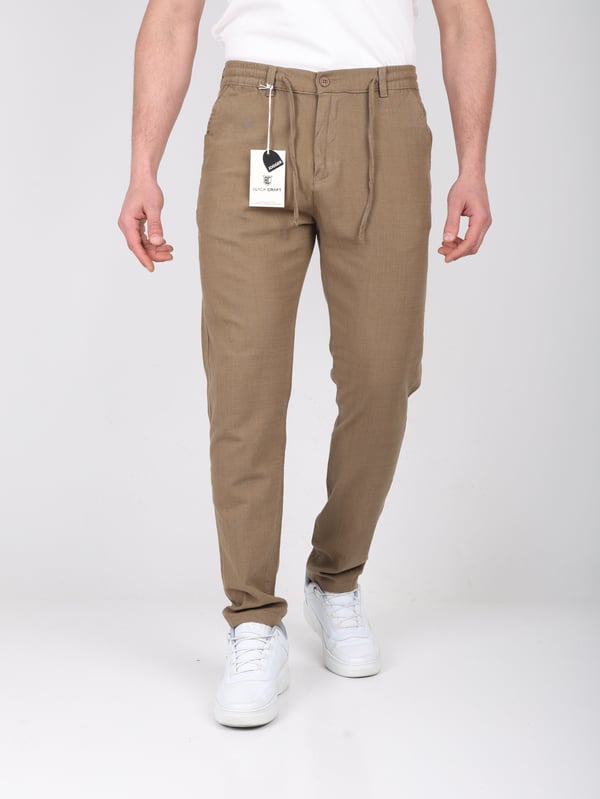 Erkek Keten Pantolon