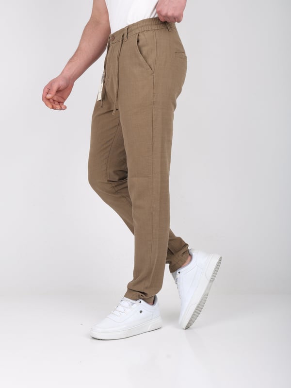 Erkek Keten Pantolon