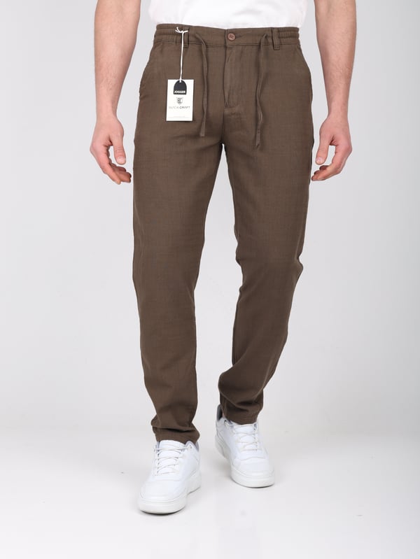 Erkek Keten Pantolon
