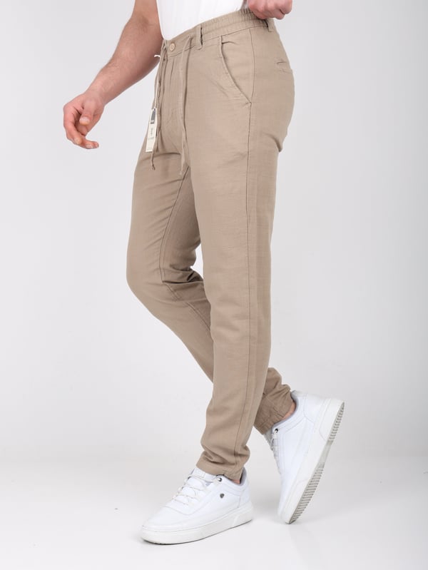 Erkek Keten Pantolon