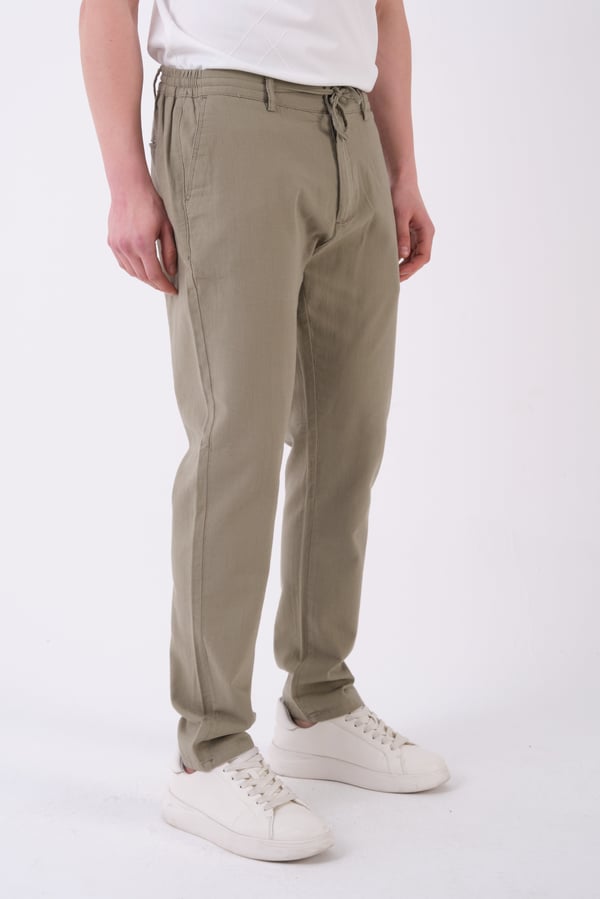 Erkek Keten Pantolon