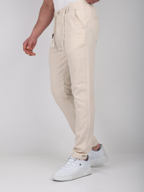 Erkek Keten Pantolon