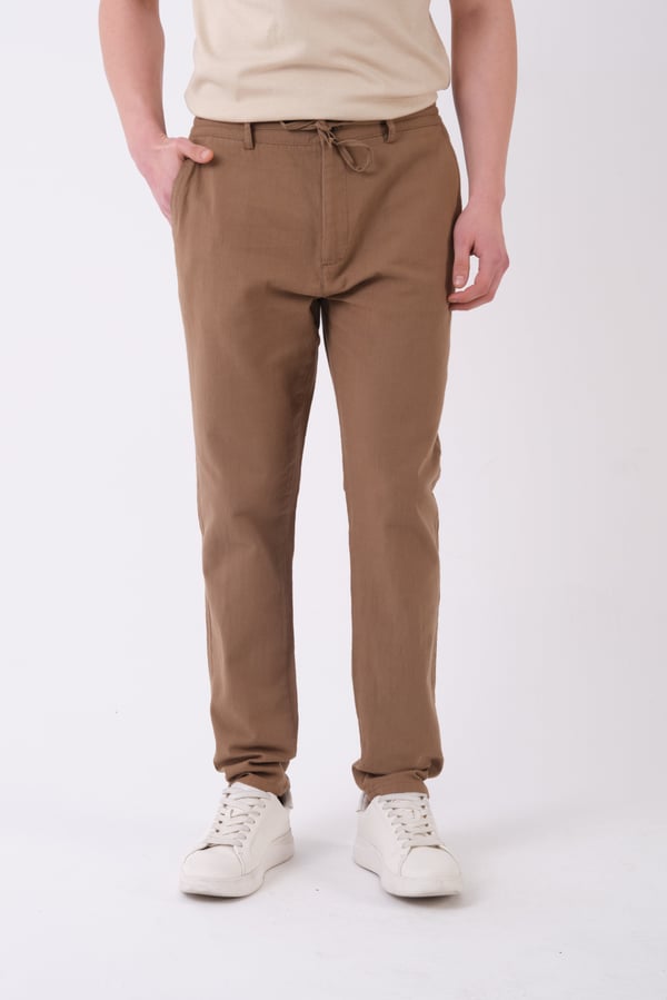 Erkek Keten Pantolon