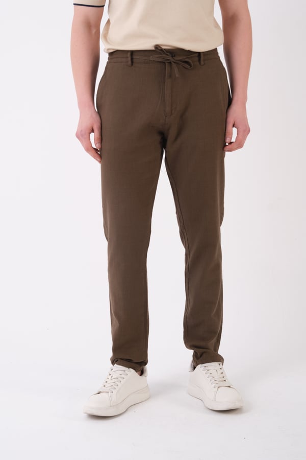 Erkek Keten Pantolon