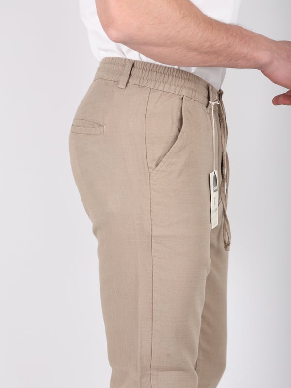 Erkek Keten Pantolon