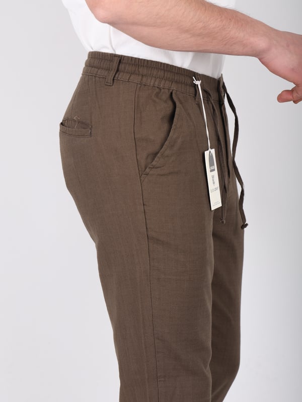 Erkek Keten Pantolon