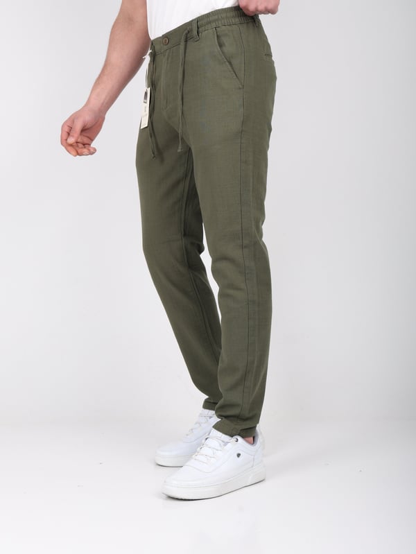 Erkek Keten Pantolon