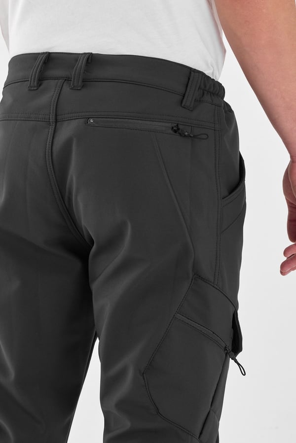 Erkek Outdoor İçi Polarlı Softshell Su Geçirmez Taktik Kargo Pantolon
