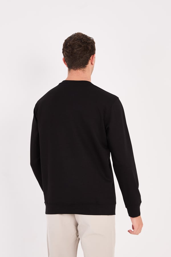 Erkek Rahat Kesim Modal Sweatshirt - R2636