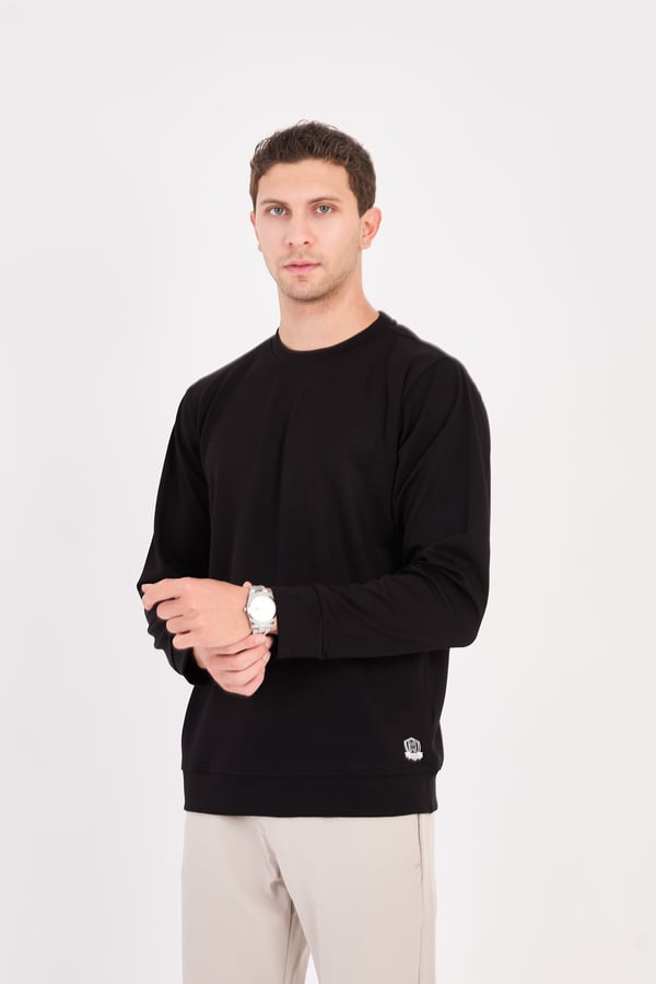 Erkek Rahat Kesim Modal Sweatshirt - R2636