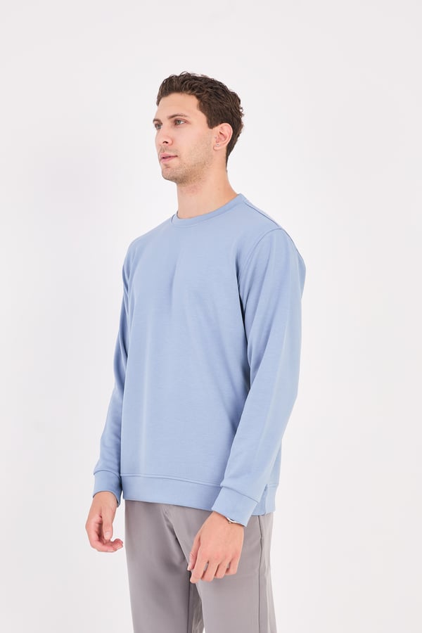 Erkek Rahat Kesim Modal Sweatshirt - R2636
