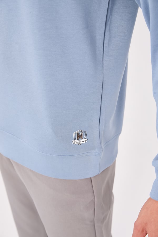 Erkek Rahat Kesim Modal Sweatshirt - R2636