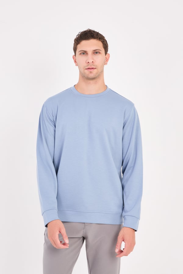 Erkek Rahat Kesim Modal Sweatshirt - R2636