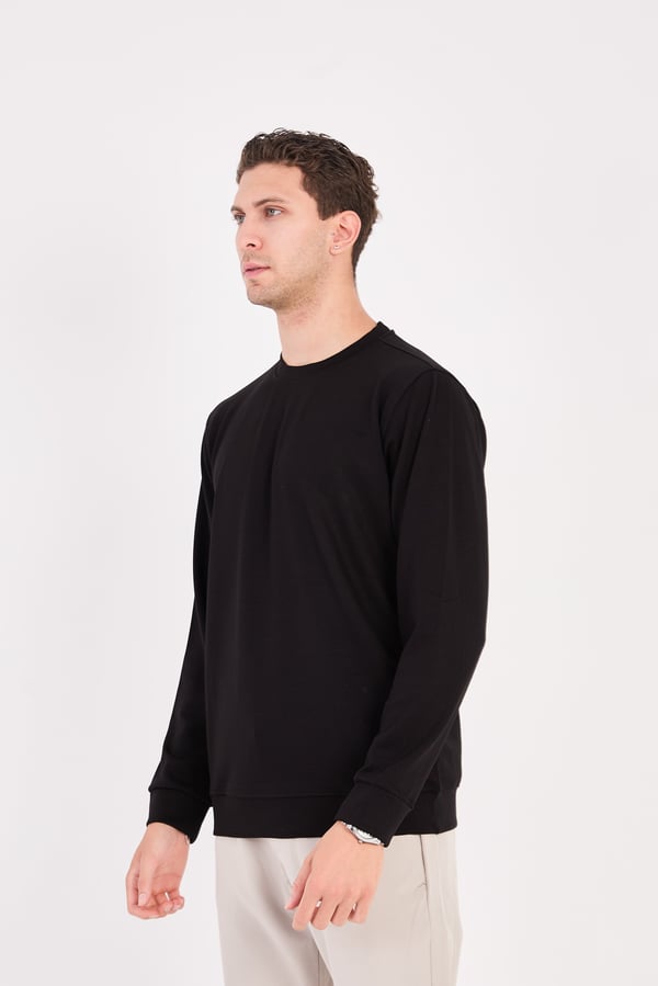Erkek Rahat Kesim Modal Sweatshirt - R2636