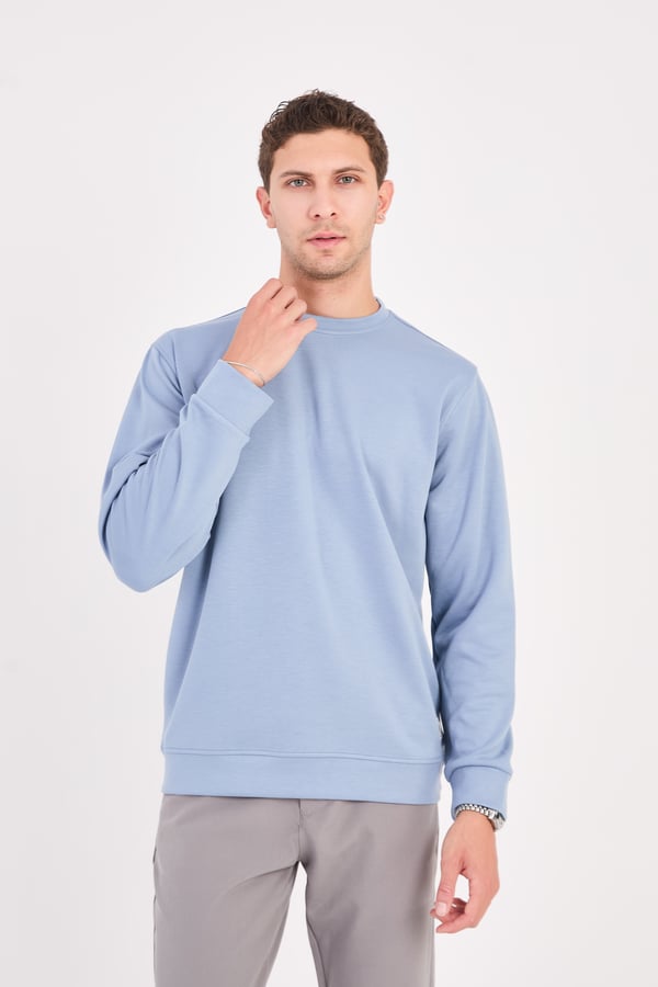 Erkek Rahat Kesim Modal Sweatshirt - R2636