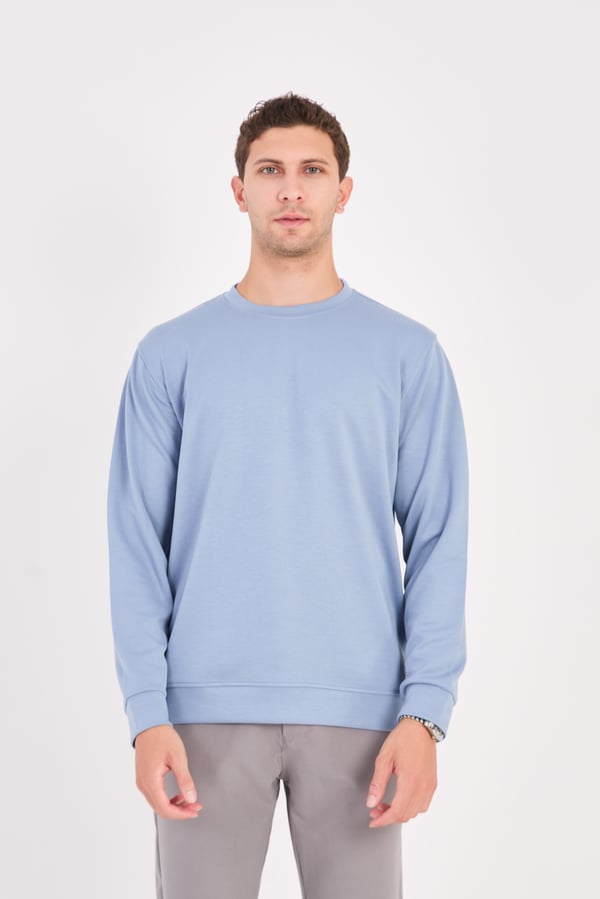 Erkek Rahat Kesim Modal Sweatshirt - R2636