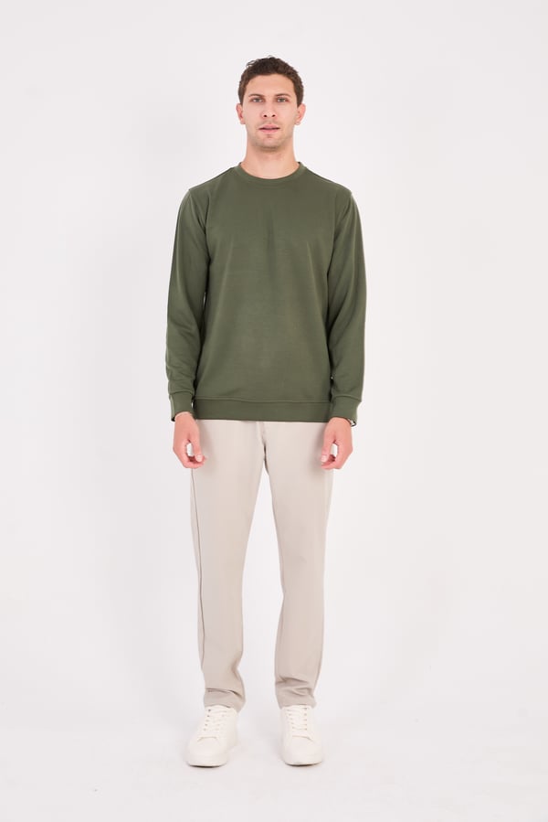 Erkek Rahat Kesim Modal Sweatshirt - R2636