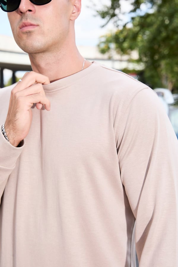 Erkek Rahat Kesim Modal Sweatshirt - R2636