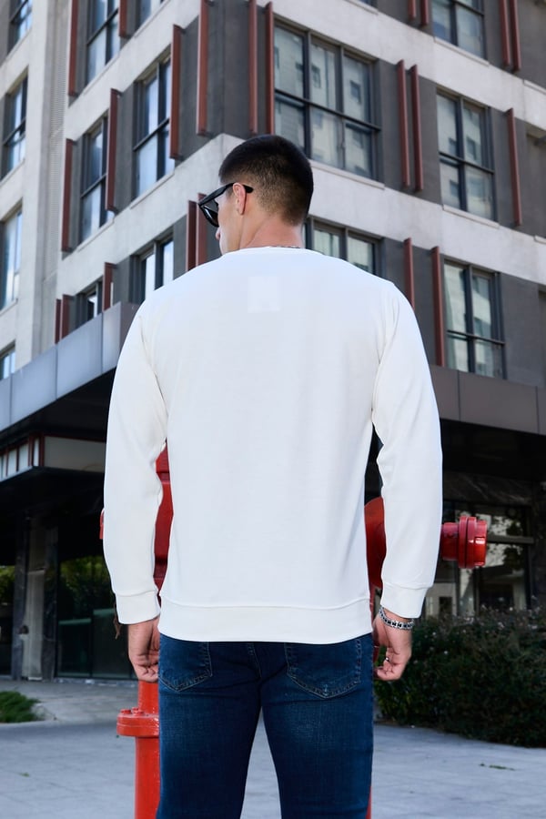 Erkek Rahat Kesim Modal Sweatshirt - R2636