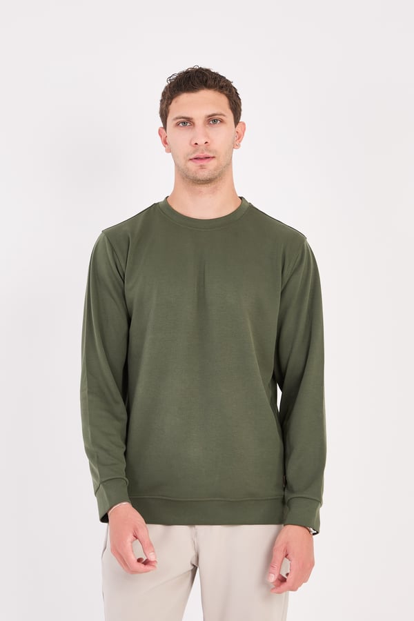 Erkek Rahat Kesim Modal Sweatshirt - R2636