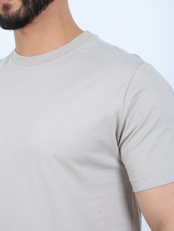 Erkek Relaxed Fit Bisiklet Yaka Basic Tişört