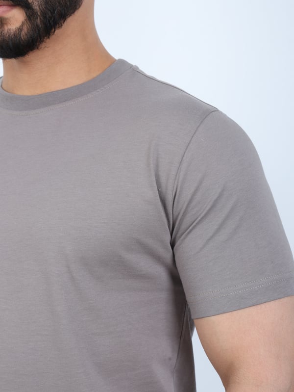 Erkek Relaxed Fit Bisiklet Yaka Basic Tişört