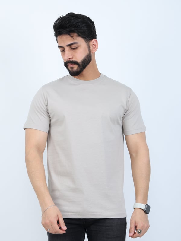 Erkek Relaxed Fit Bisiklet Yaka Basic Tişört