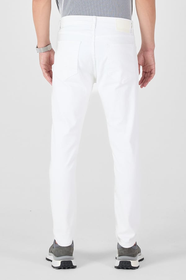 Erkek Skinny Fit Likralı Pantolon
