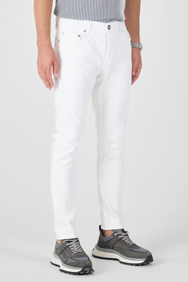 Erkek Skinny Fit Likralı Pantolon