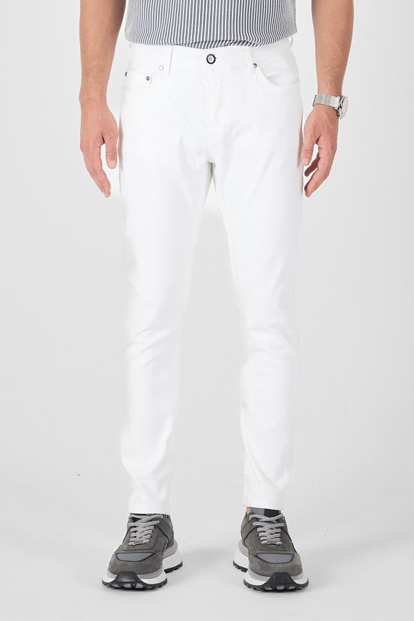 Erkek Skinny Fit Likralı Pantolon