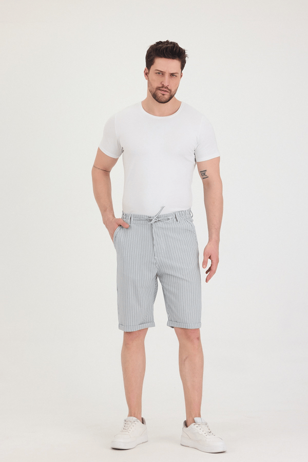 Erkek Slim Fit Chino Şort