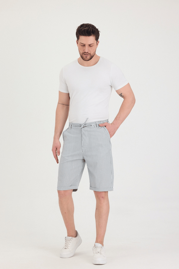 Erkek Slim Fit Chino Şort