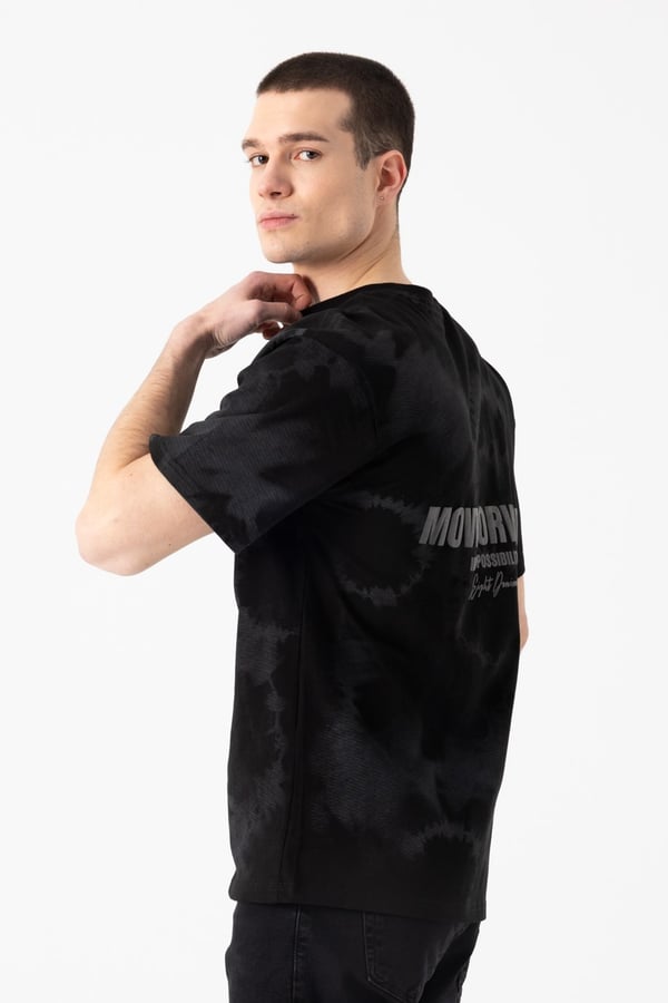 Batik Desen Baskılı T-Shirt