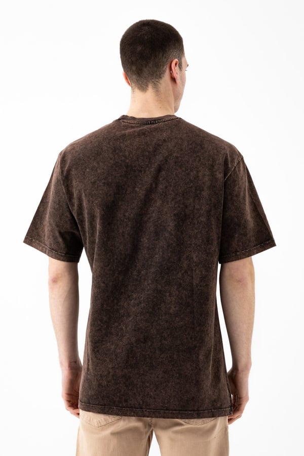 Yıkamalı Basic T-Shirt