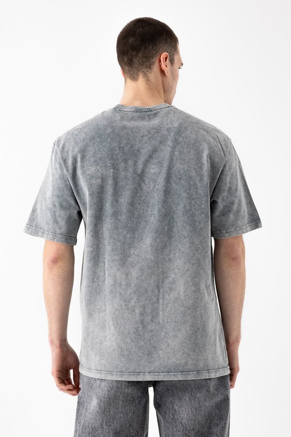 Yıkamalı Basic T-Shirt