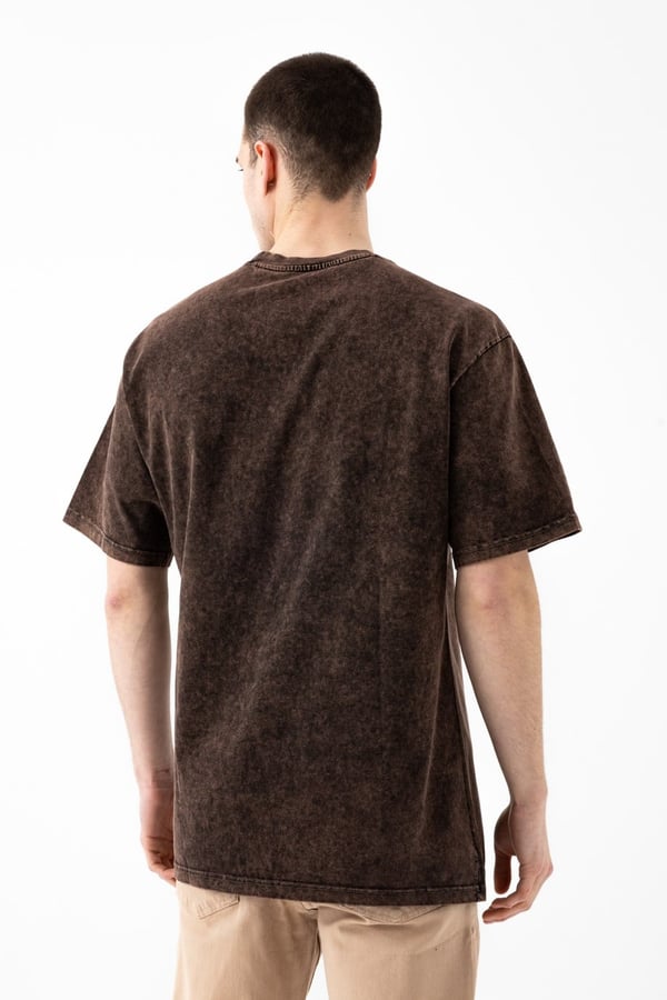 Yıkamalı Basic T-Shirt