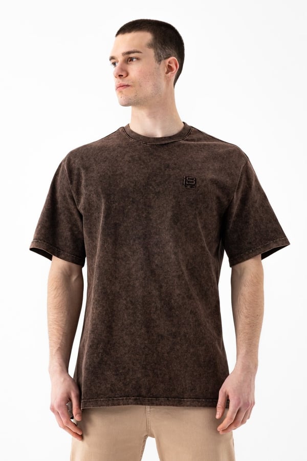 Yıkamalı Basic T-Shirt