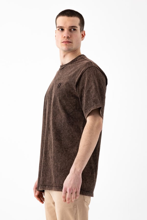 Yıkamalı Basic T-Shirt