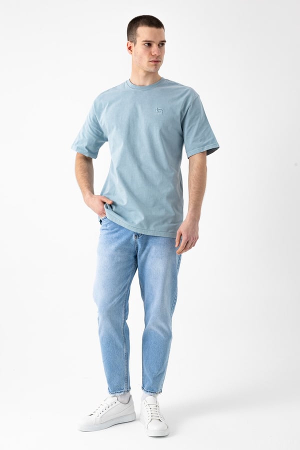 Yıkamalı Basic T-Shirt