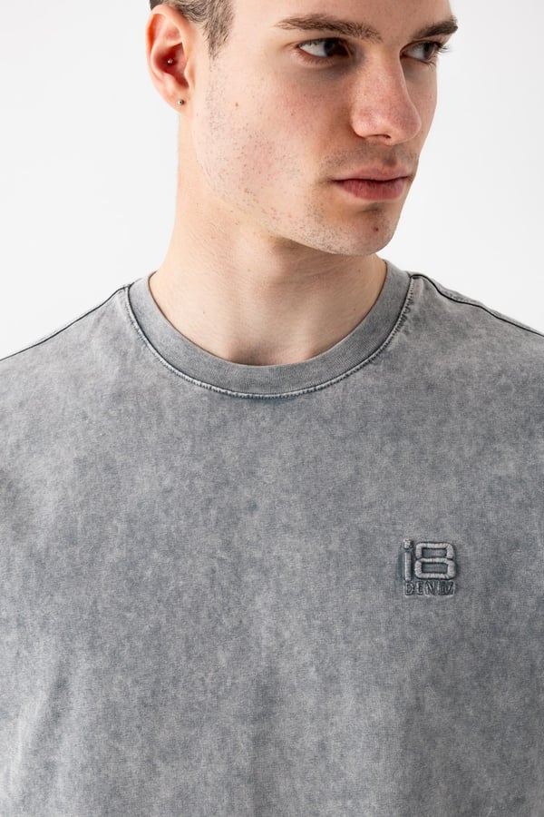 Yıkamalı Basic T-Shirt