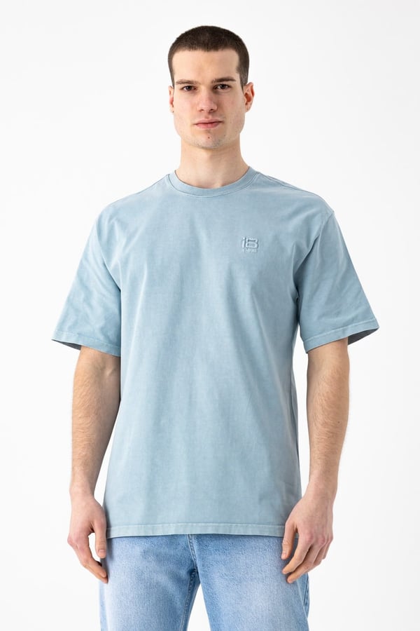 Yıkamalı Basic T-Shirt