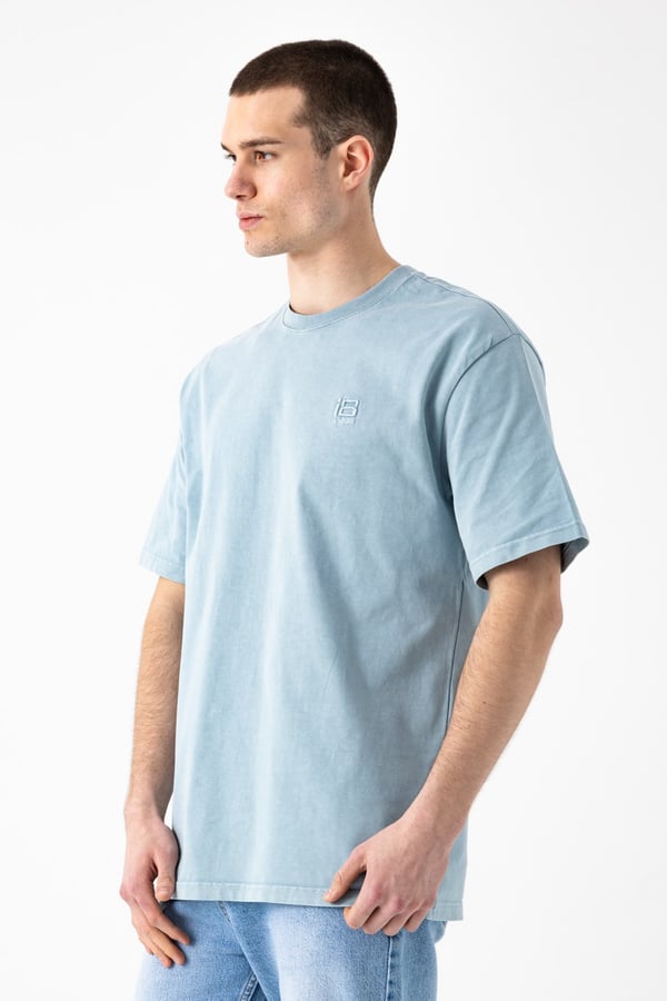 Yıkamalı Basic T-Shirt
