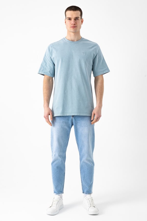 Yıkamalı Basic T-Shirt