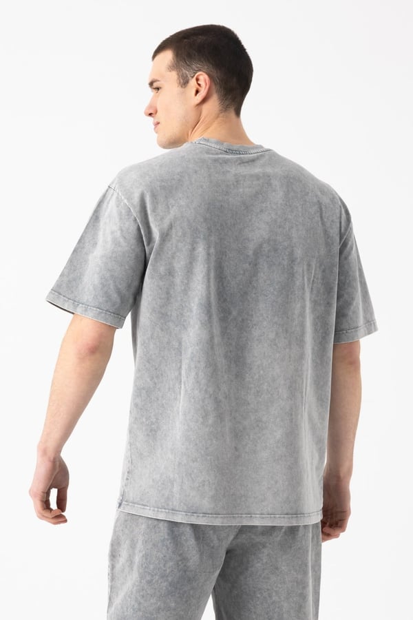 Yıkamalı Basic T-Shirt
