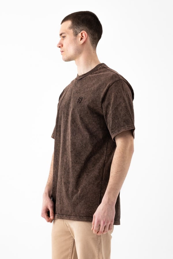 Yıkamalı Basic T-Shirt