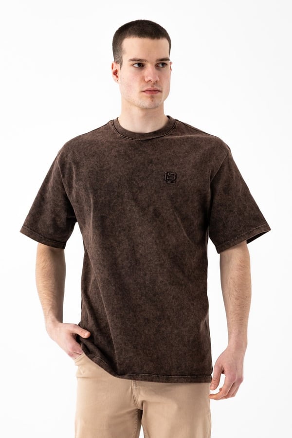 Yıkamalı Basic T-Shirt